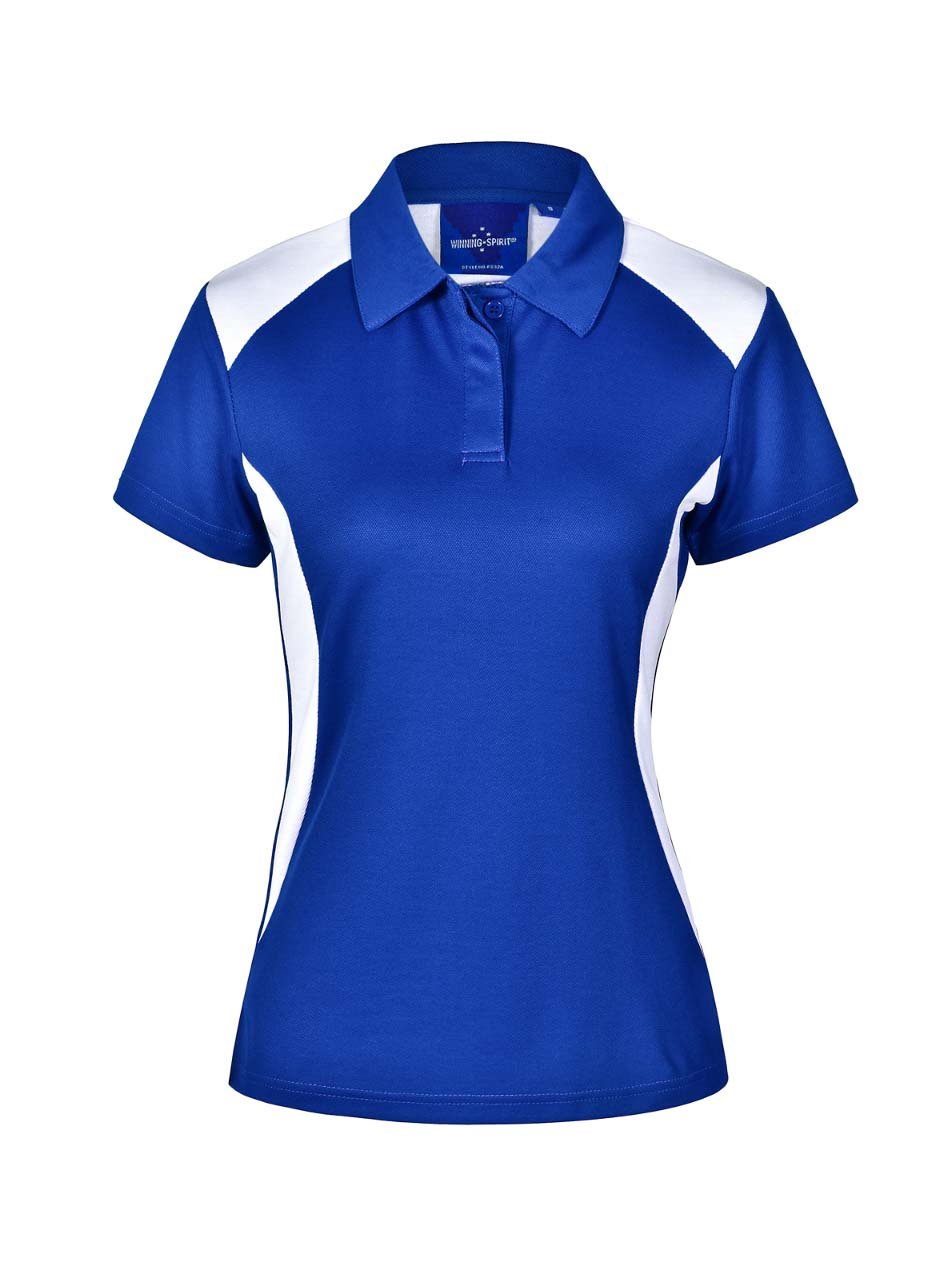 Ladies Winner TrueDry Contrast Short Sleeve Polo