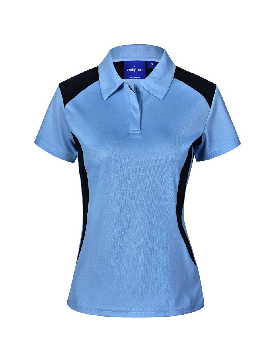 Ladies Winner TrueDry Contrast Short Sleeve Polo