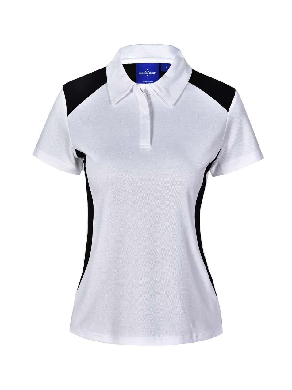 Ladies Winner TrueDry Contrast Short Sleeve Polo