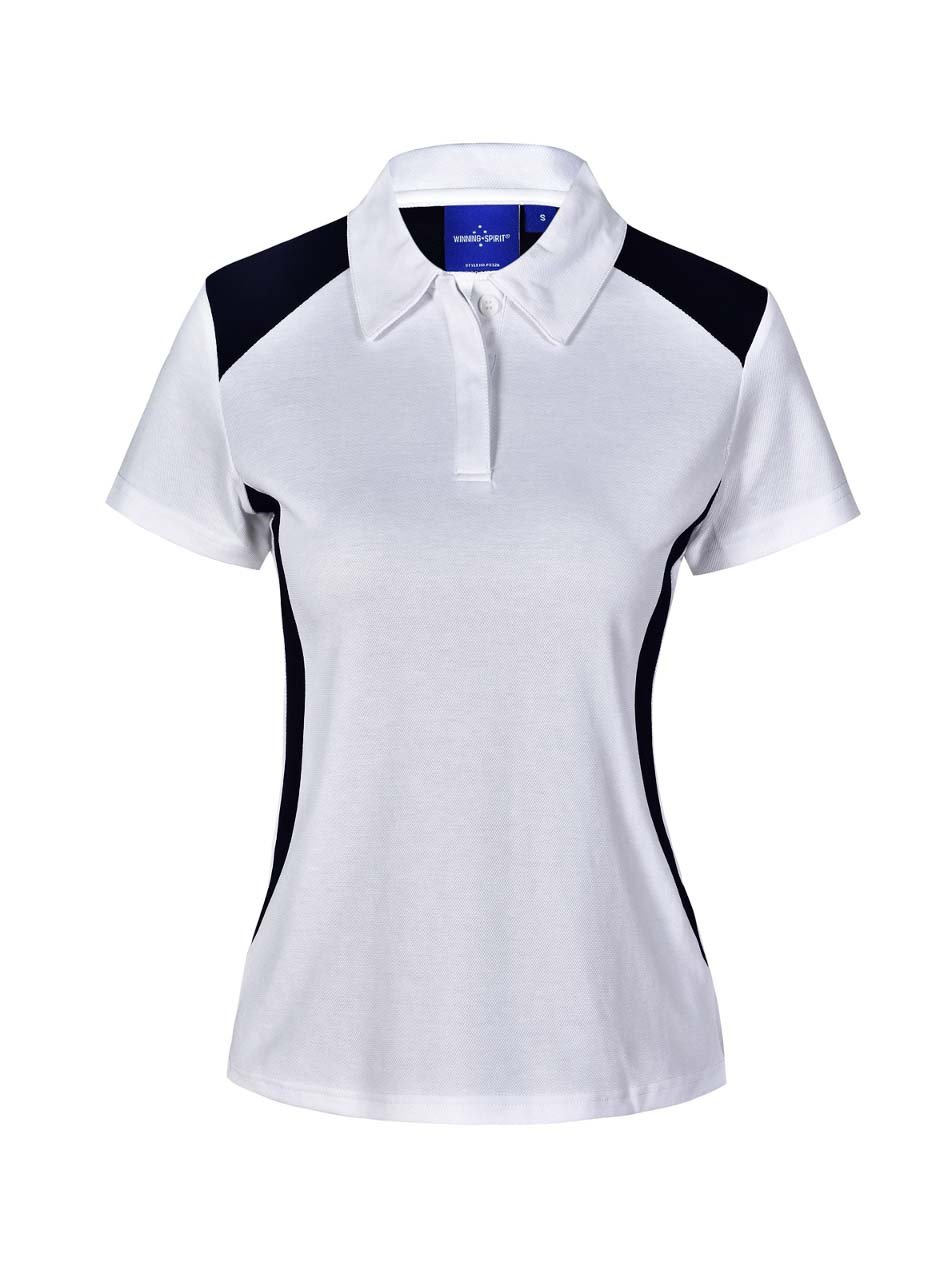Ladies Winner TrueDry Contrast Short Sleeve Polo