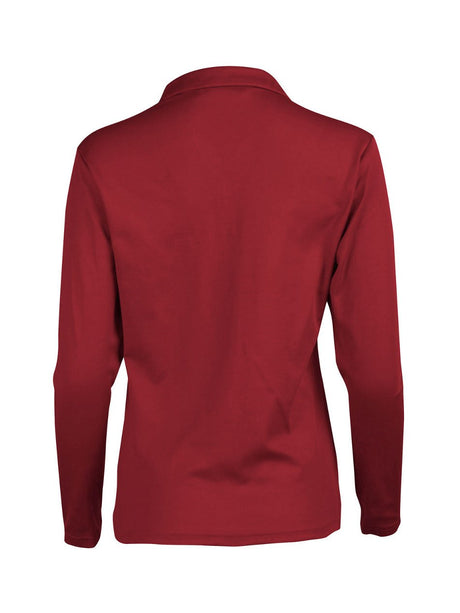 Ladies Victory Plus TrueDry Long Sleeve Polo