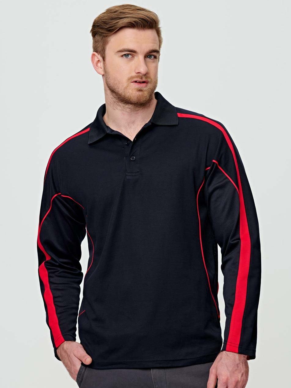 Mens Legend Plus TrueDry Fashion Long Sleeve Polo