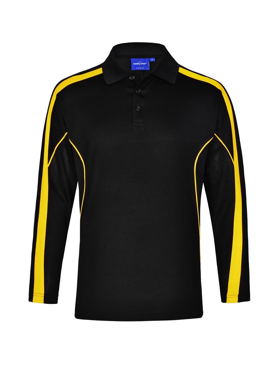 Mens Legend Plus TrueDry Fashion Long Sleeve Polo