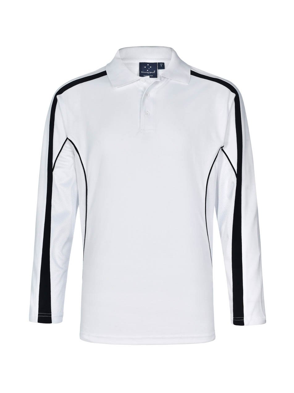 Mens Legend Plus TrueDry Fashion Long Sleeve Polo
