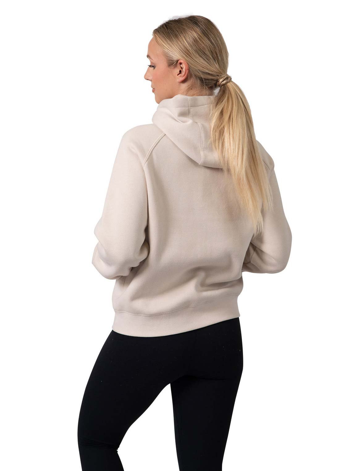 Ladies/ Girls Cotton Care Kangaroo Pocket Zipper Hoodie