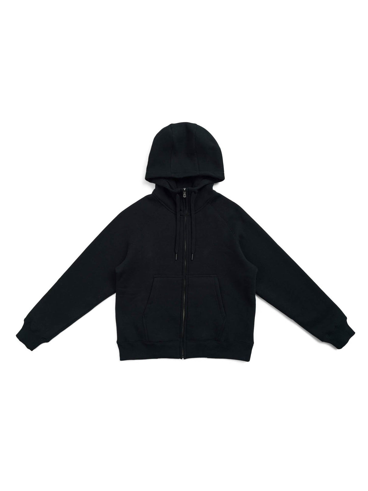 Ladies/ Girls Cotton Care Kangaroo Pocket Zipper Hoodie