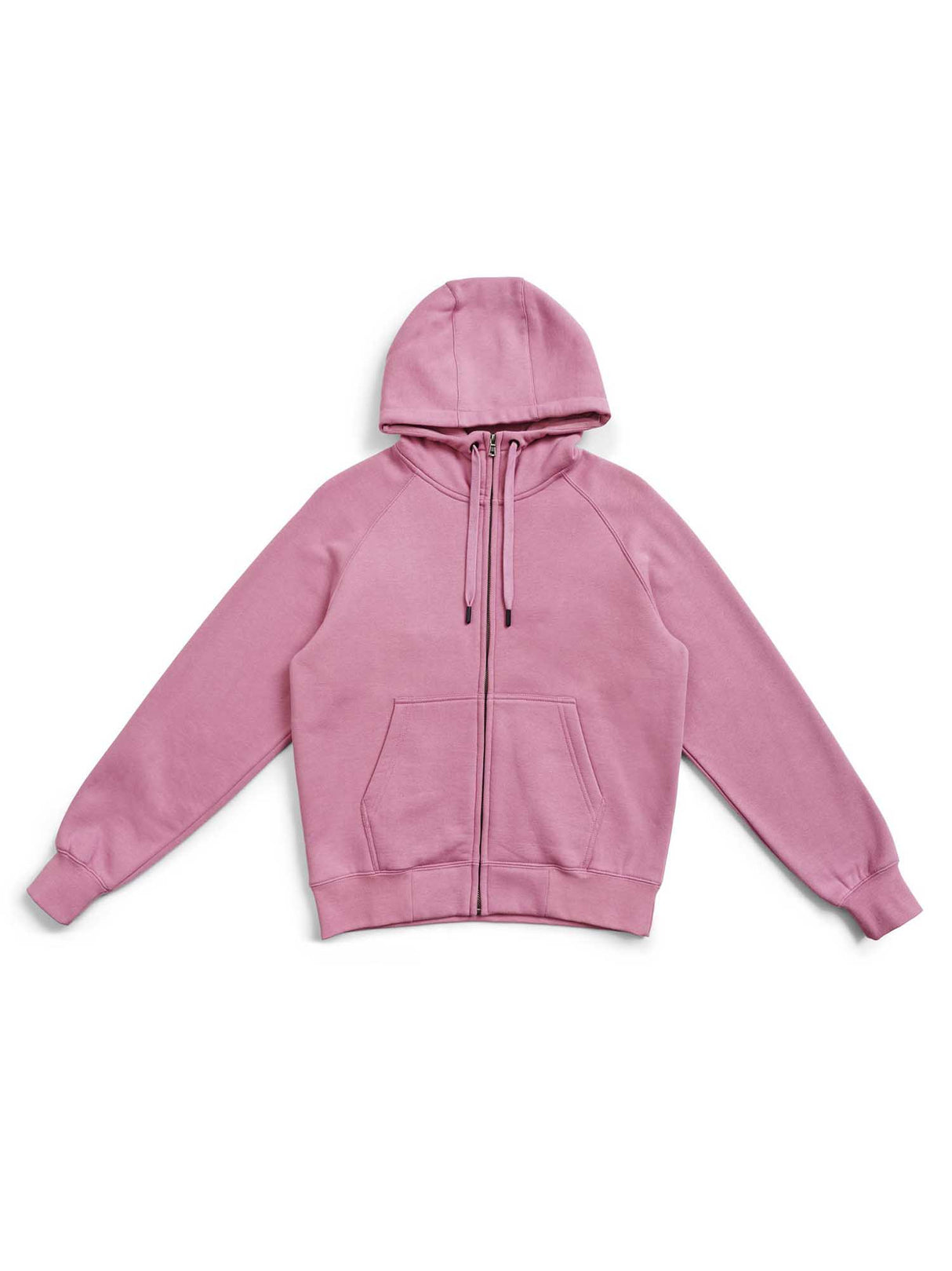 Ladies/ Girls Cotton Care Kangaroo Pocket Zipper Hoodie