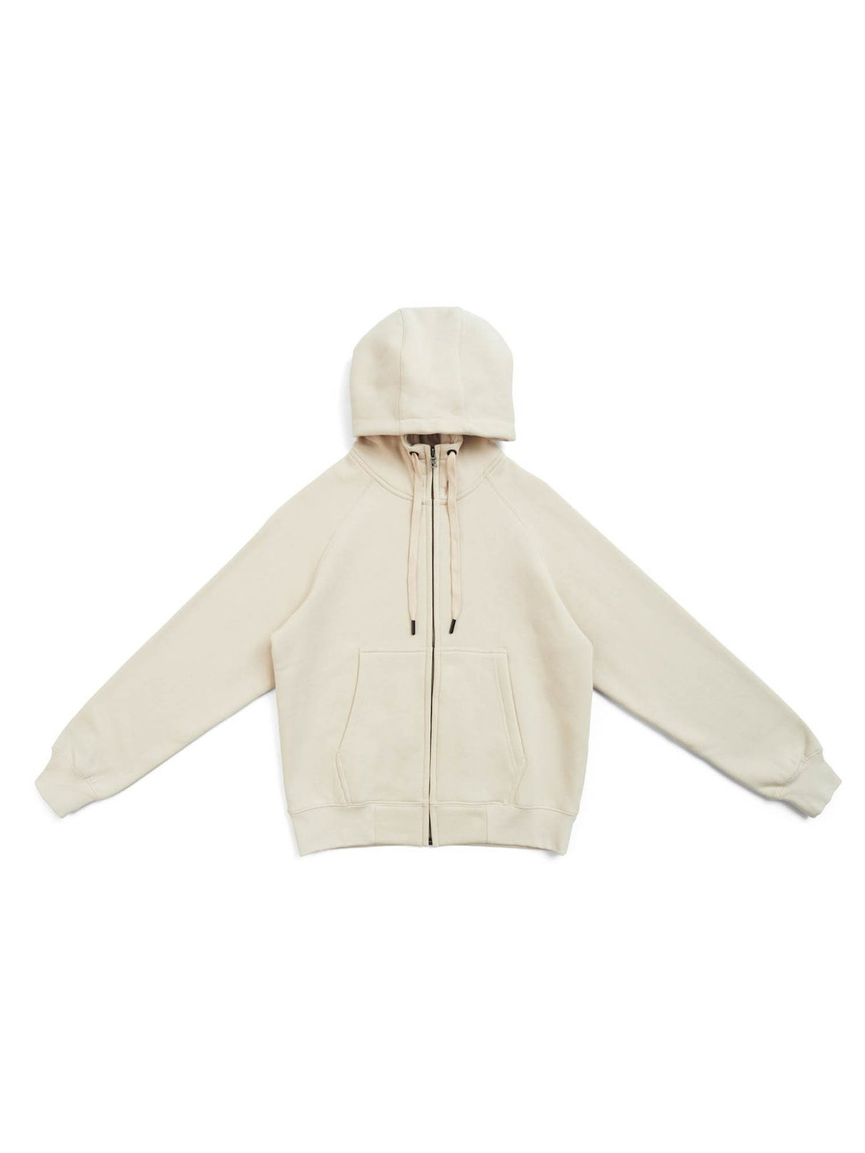 Ladies/ Girls Cotton Care Kangaroo Pocket Zipper Hoodie