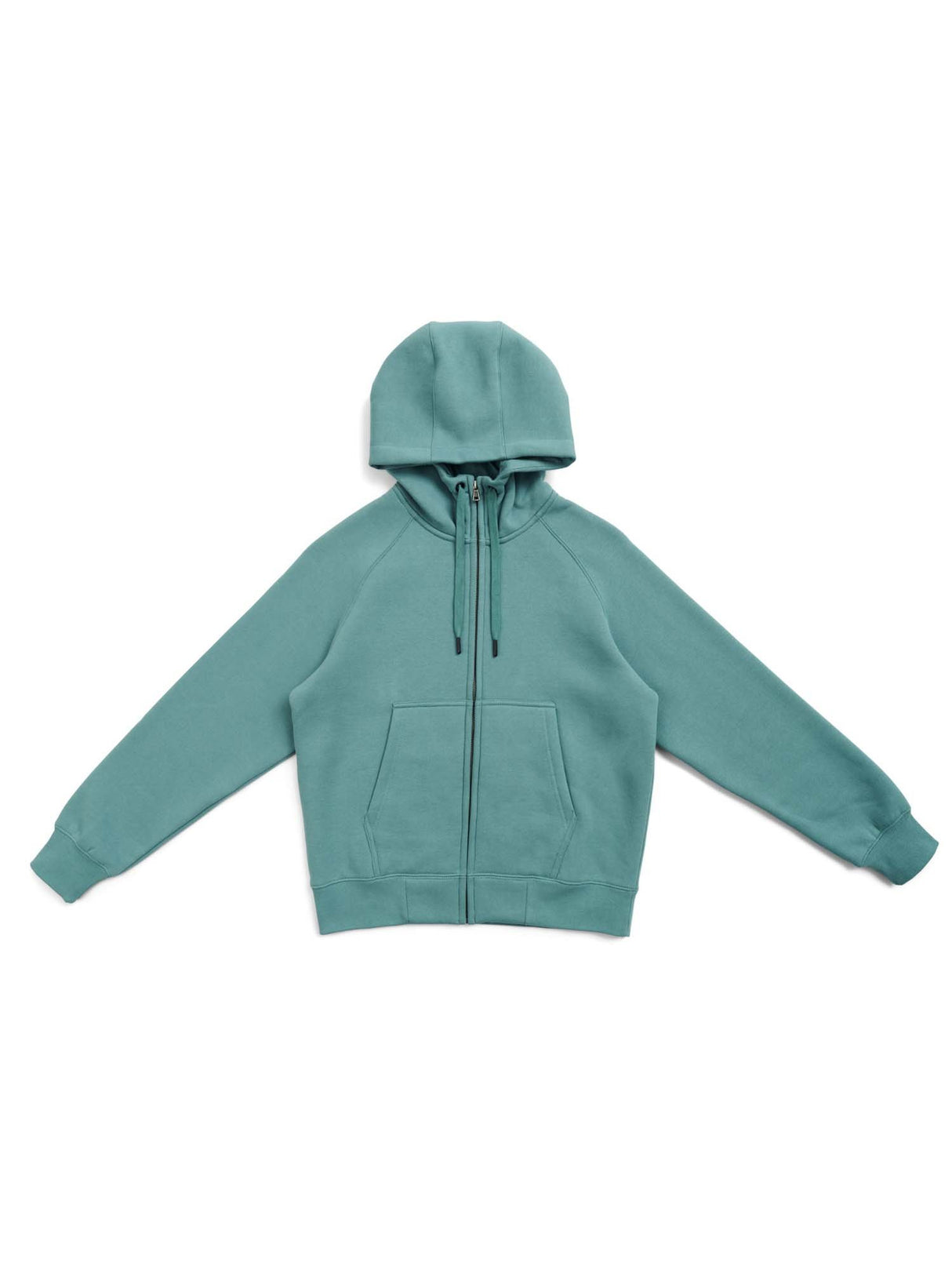Ladies/ Girls Cotton Care Kangaroo Pocket Zipper Hoodie