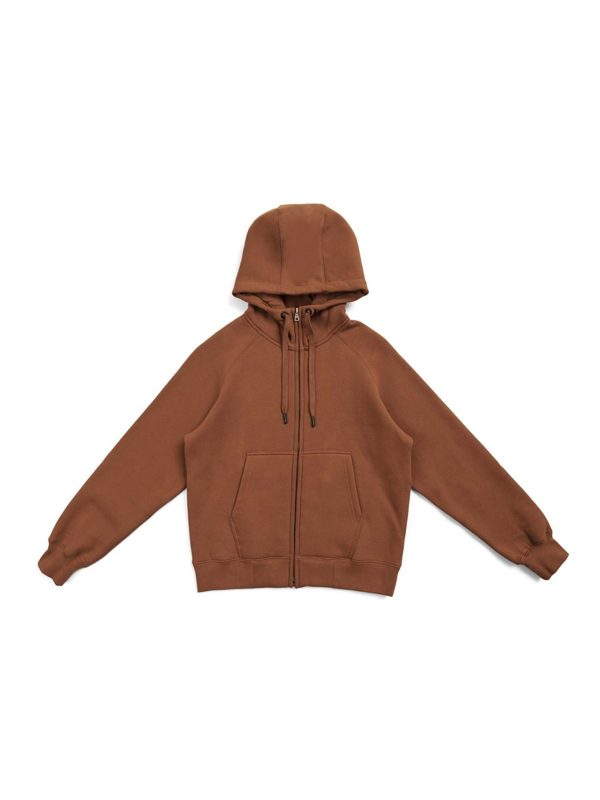 Ladies/ Girls Cotton Care Kangaroo Pocket Zipper Hoodie