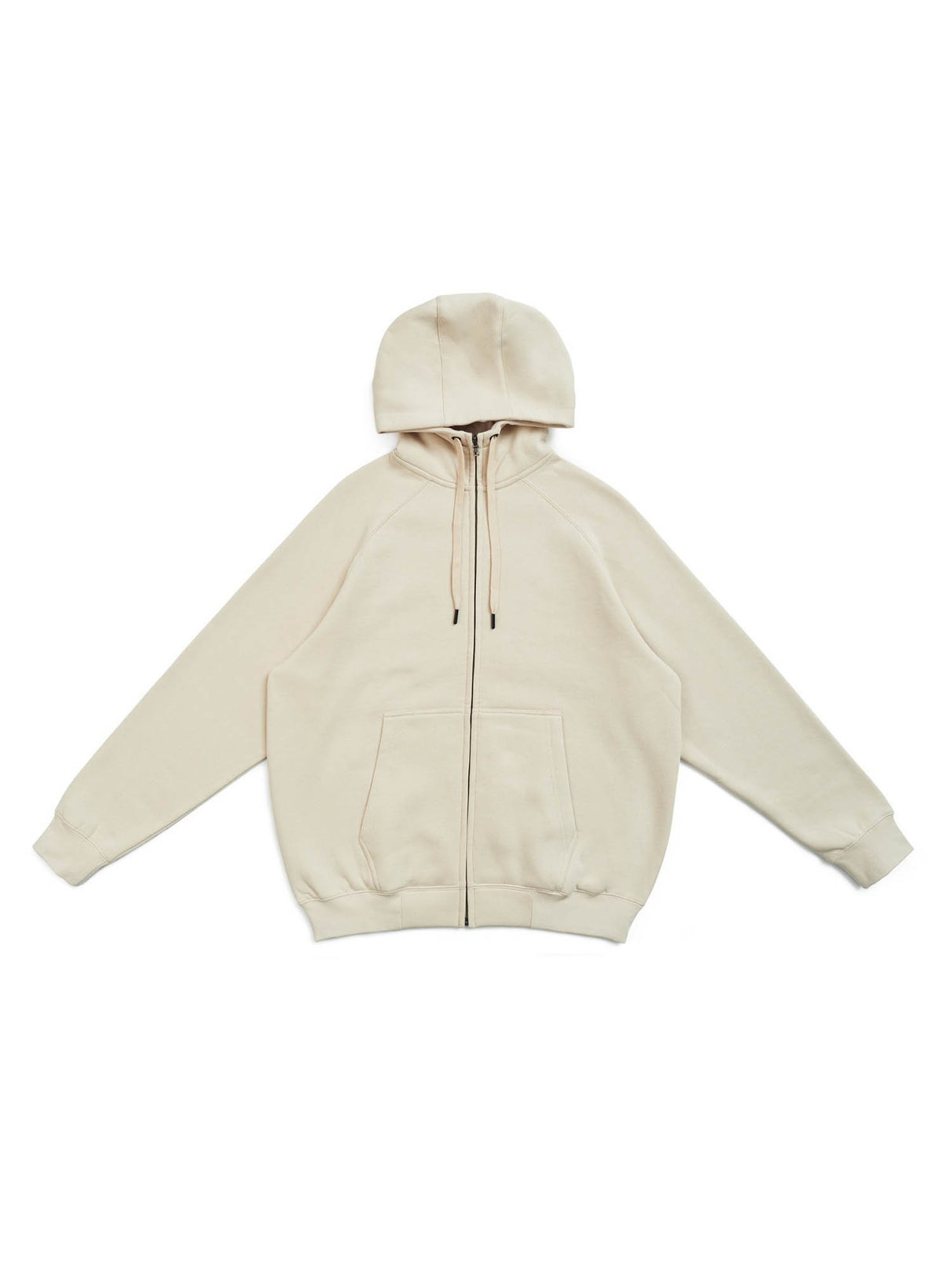 Mens Cotton Care Kangaroo Pocket Zipper Hoodie