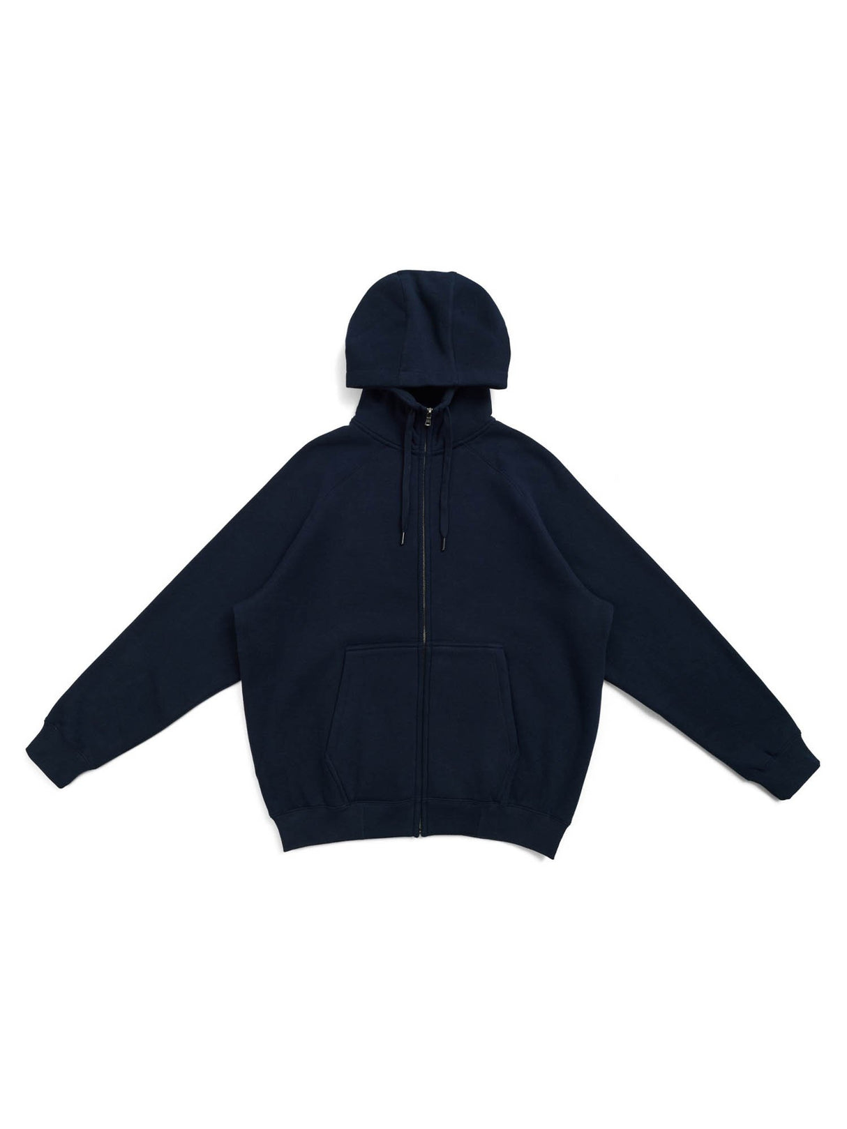 Mens Cotton Care Kangaroo Pocket Zipper Hoodie