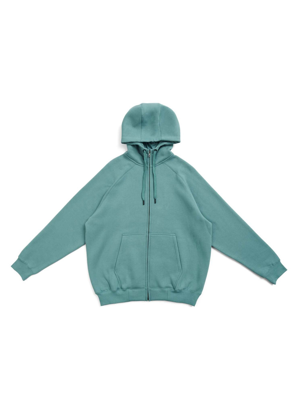 Mens Cotton Care Kangaroo Pocket Zipper Hoodie
