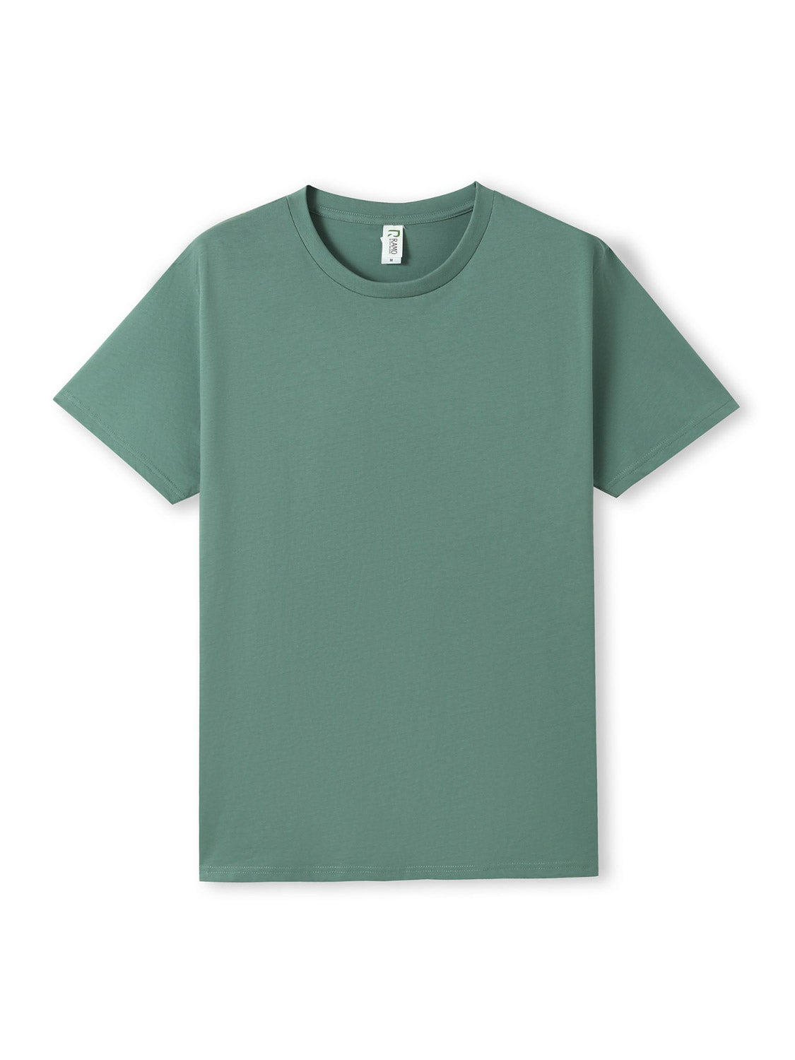 Ramo - Mens green earth care t-shirt with short sleeves.