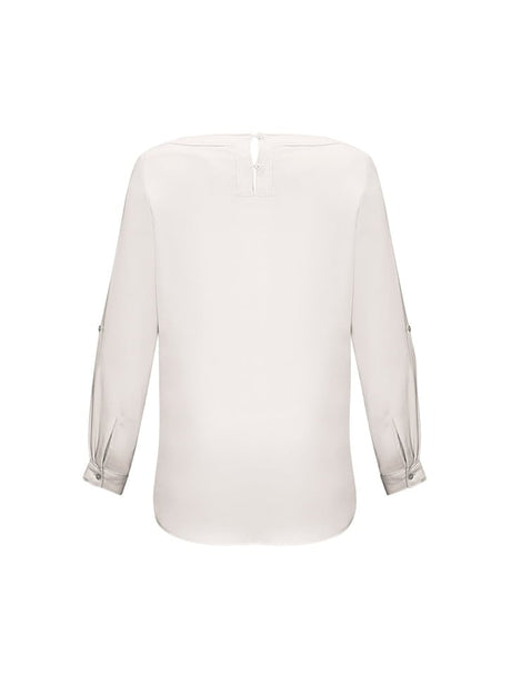 Ladies Madison Boatneck Blouse
