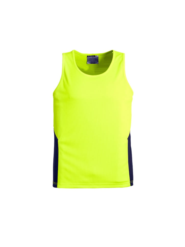 Mens Hi Vis Squad Singlet