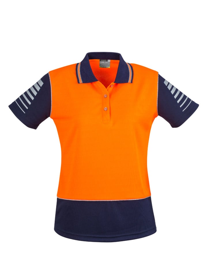 Womens Hi Vis Zone Polo
