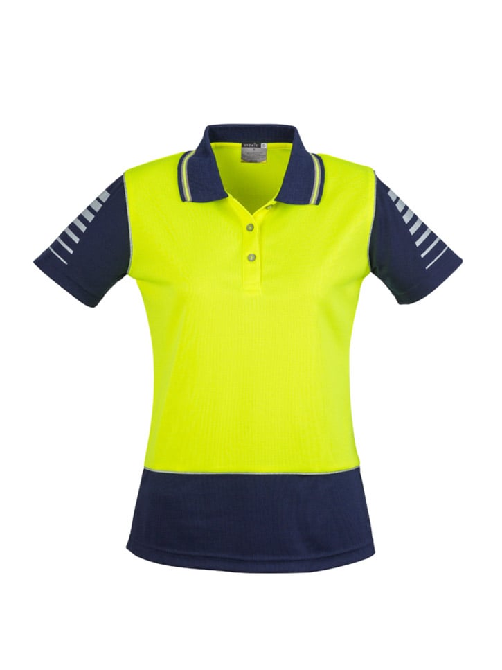 Womens Hi Vis Zone Polo