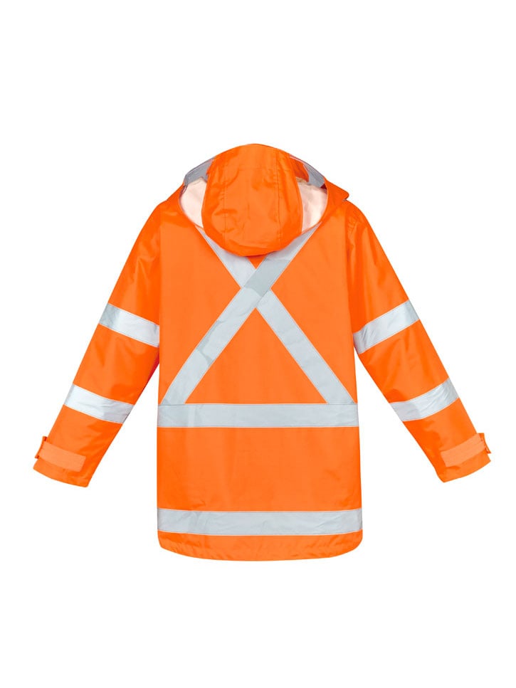 Mens Hi Vis X Back Taped 4 in 1 Waterproof Jacket