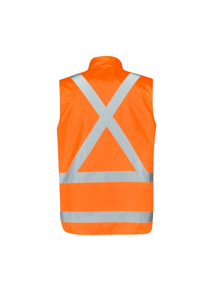 Mens Hi Vis X Back Taped 4 in 1 Waterproof Jacket