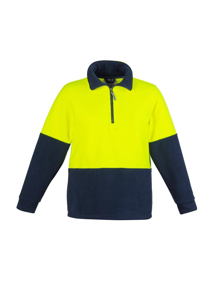 Mens Hi Vis Polar Fleece Jumper