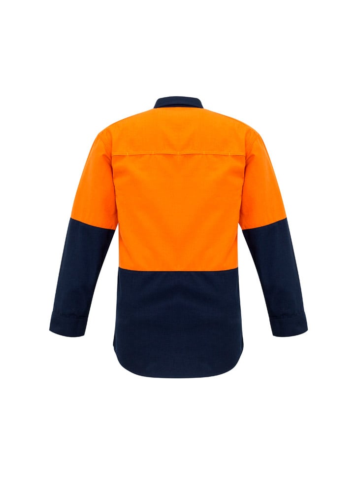 Mens FR Hi Vis Spliced Shirt