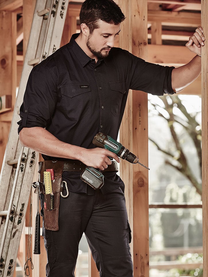 Mens Rugged Cooling Long Sleeve Shirt