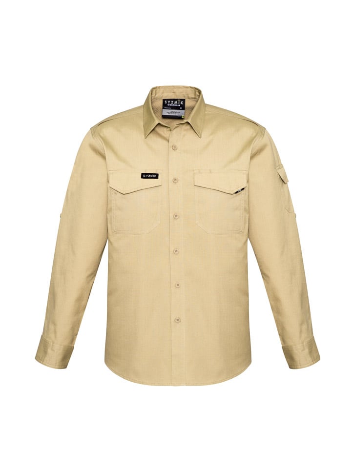 Mens Rugged Cooling Long Sleeve Shirt