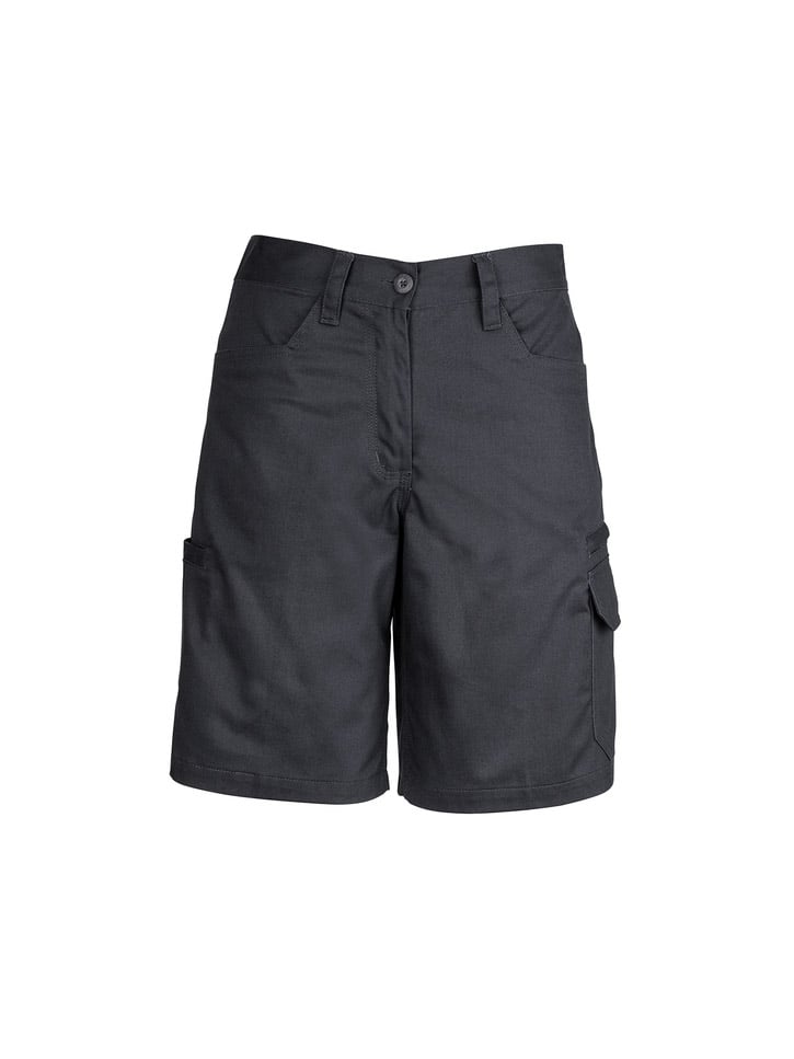 Womens Plain Utility Shorts
