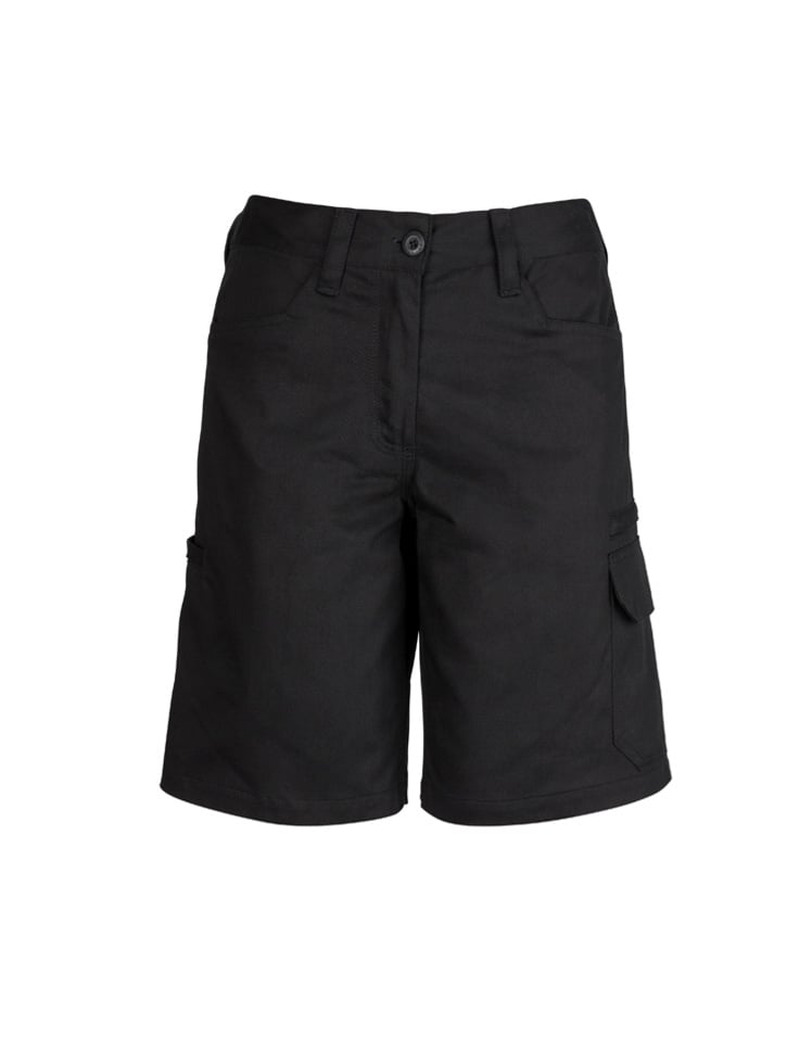 Womens Plain Utility Shorts