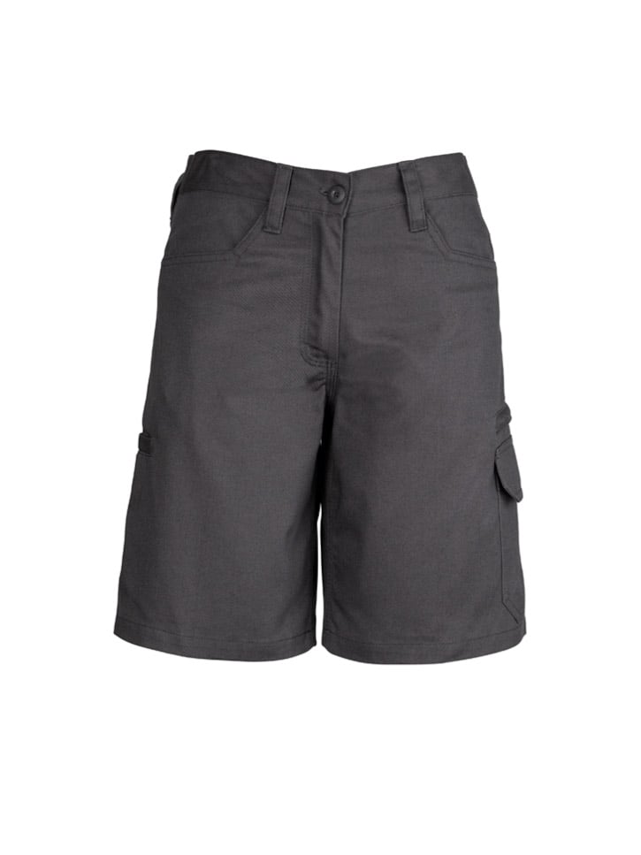 Womens Plain Utility Shorts