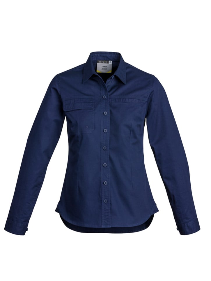 Womens Lightweight Tradie Long Sleeve Shirt