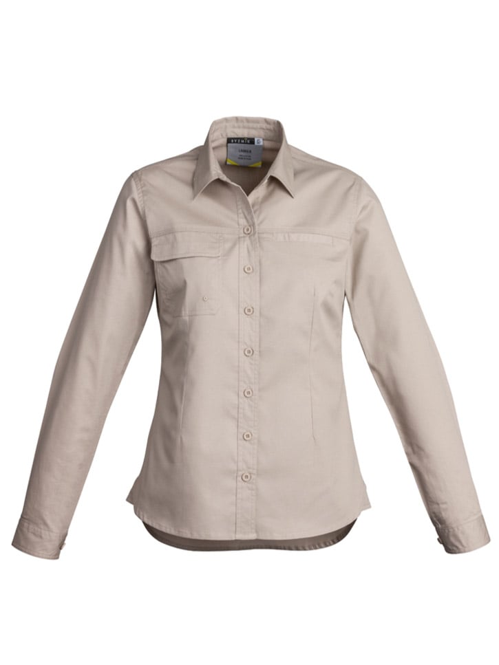 Womens Lightweight Tradie Long Sleeve Shirt
