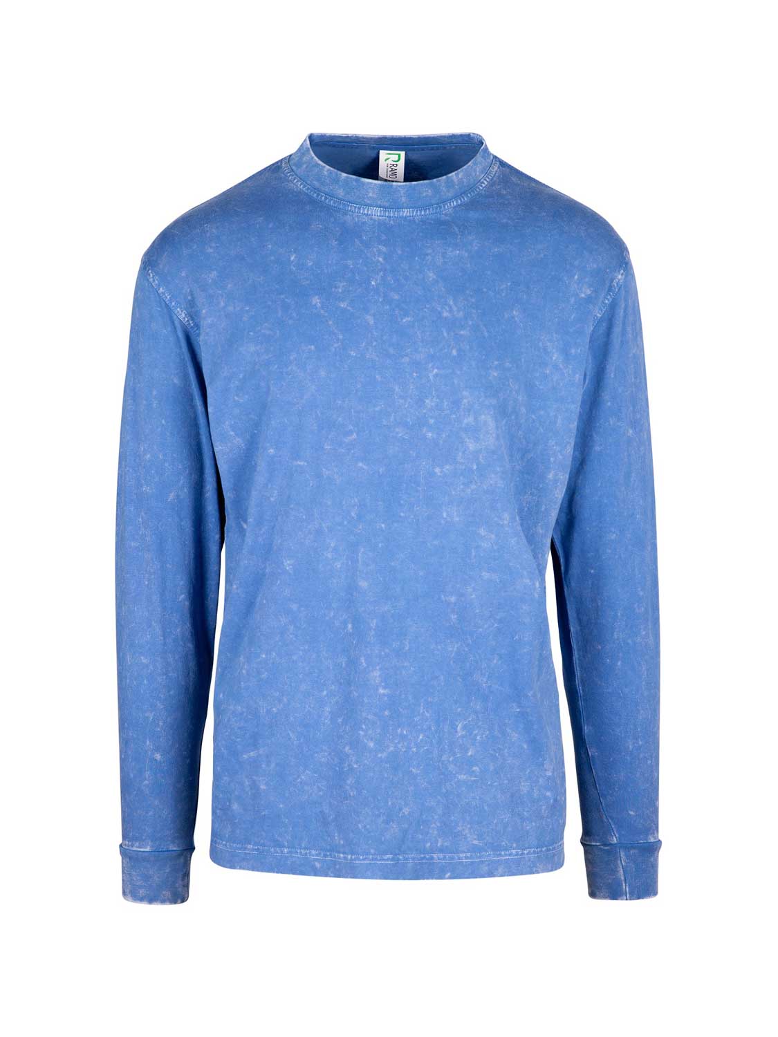 Mens Stone Wash Long Sleeve Tee