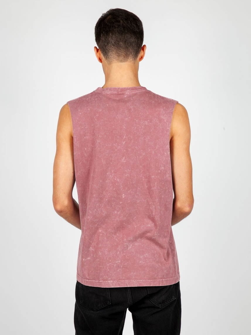Mens Stone Wash Tanks