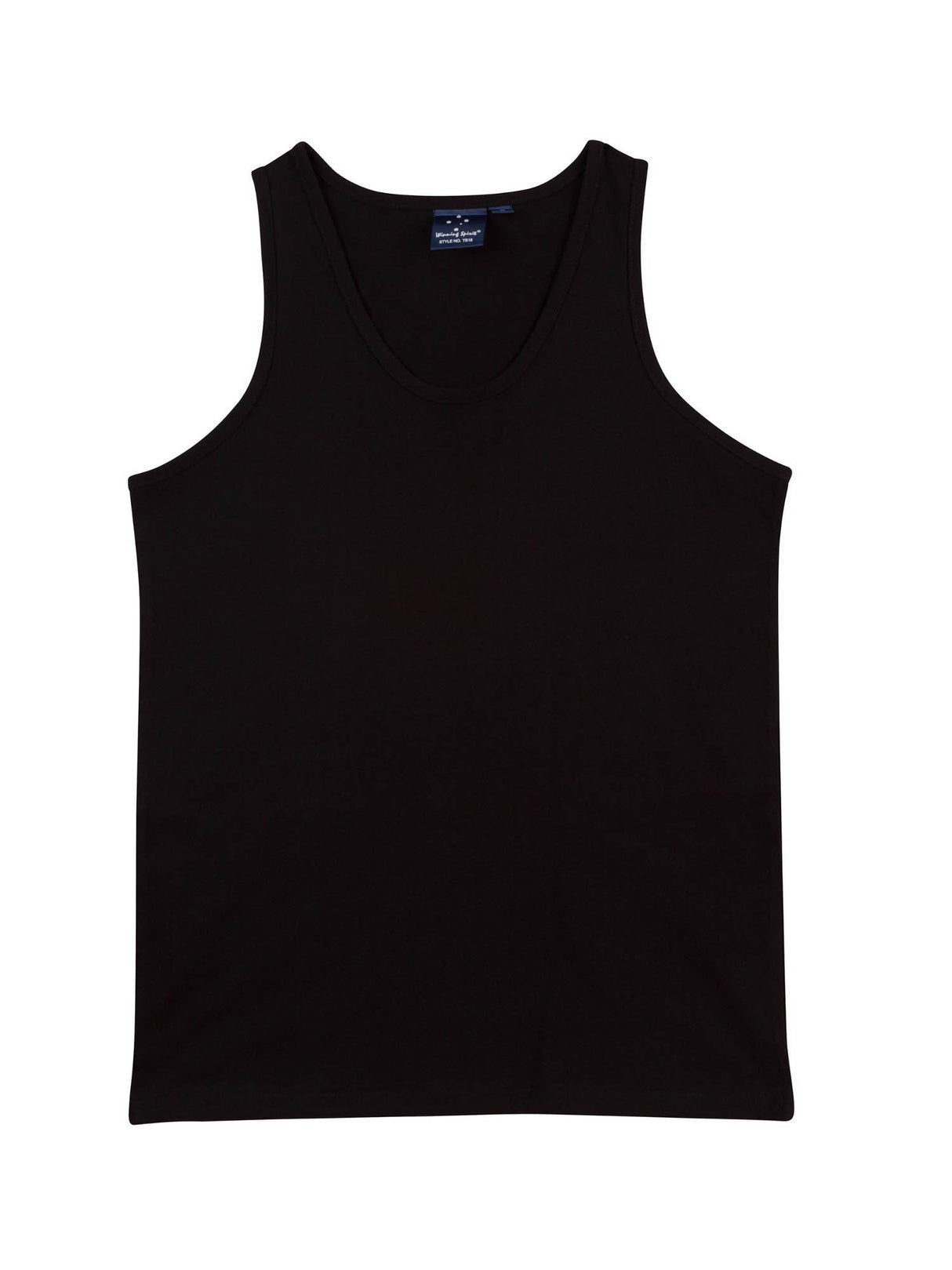 Mens 100% Cotton Trainer's Singlet