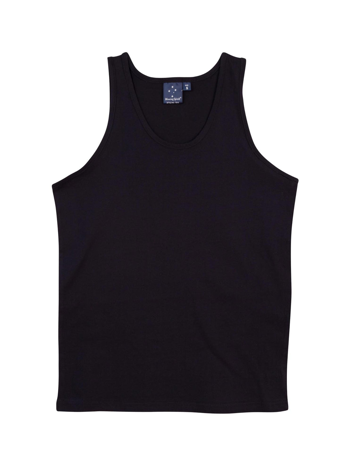 Mens 100% Cotton Trainer's Singlet