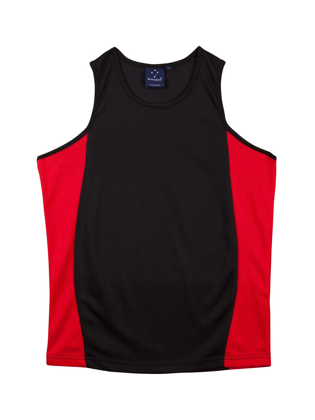 Mens TrueDry Mesh Contrast Singlet
