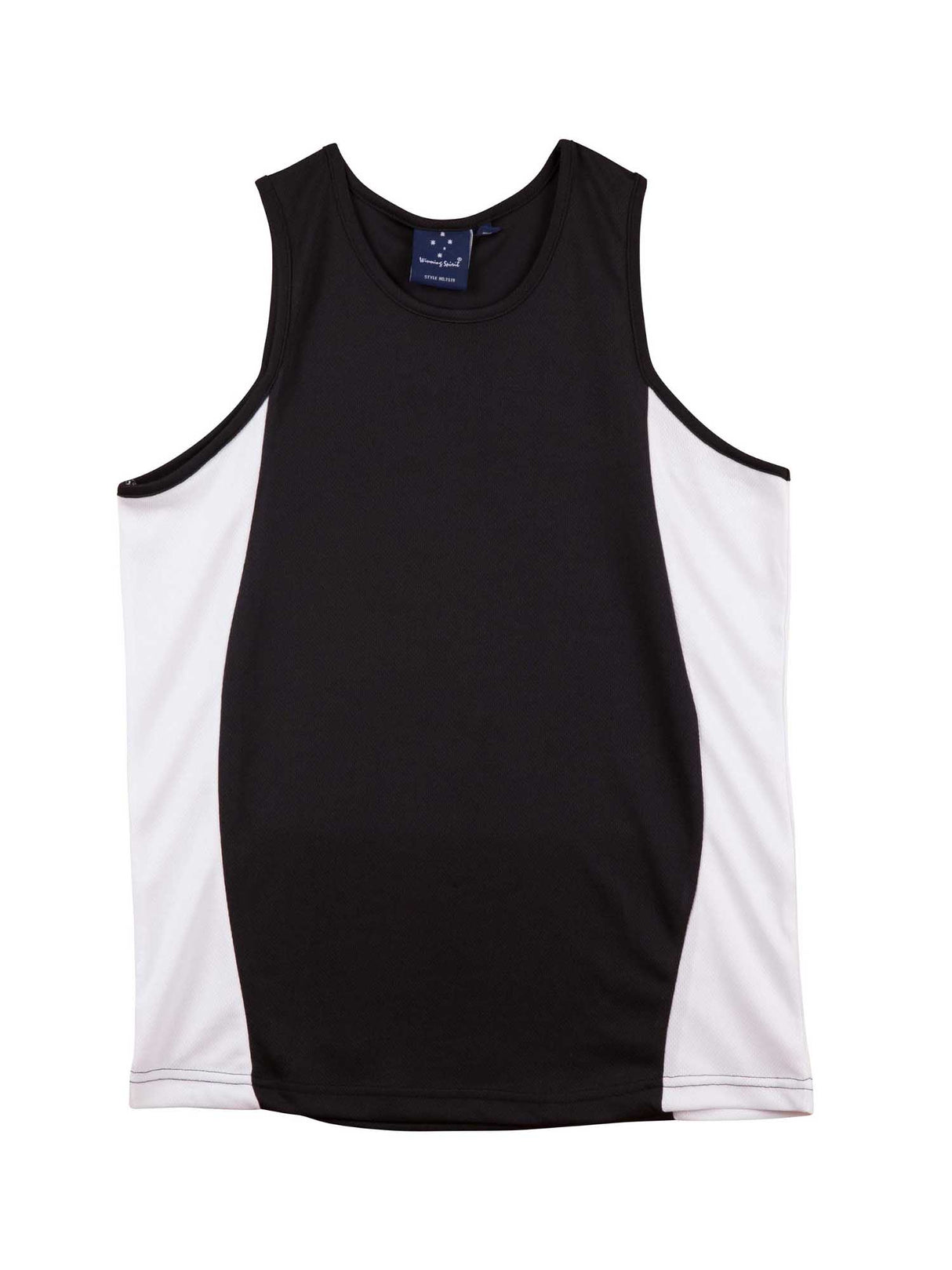 Mens TrueDry Mesh Contrast Singlet