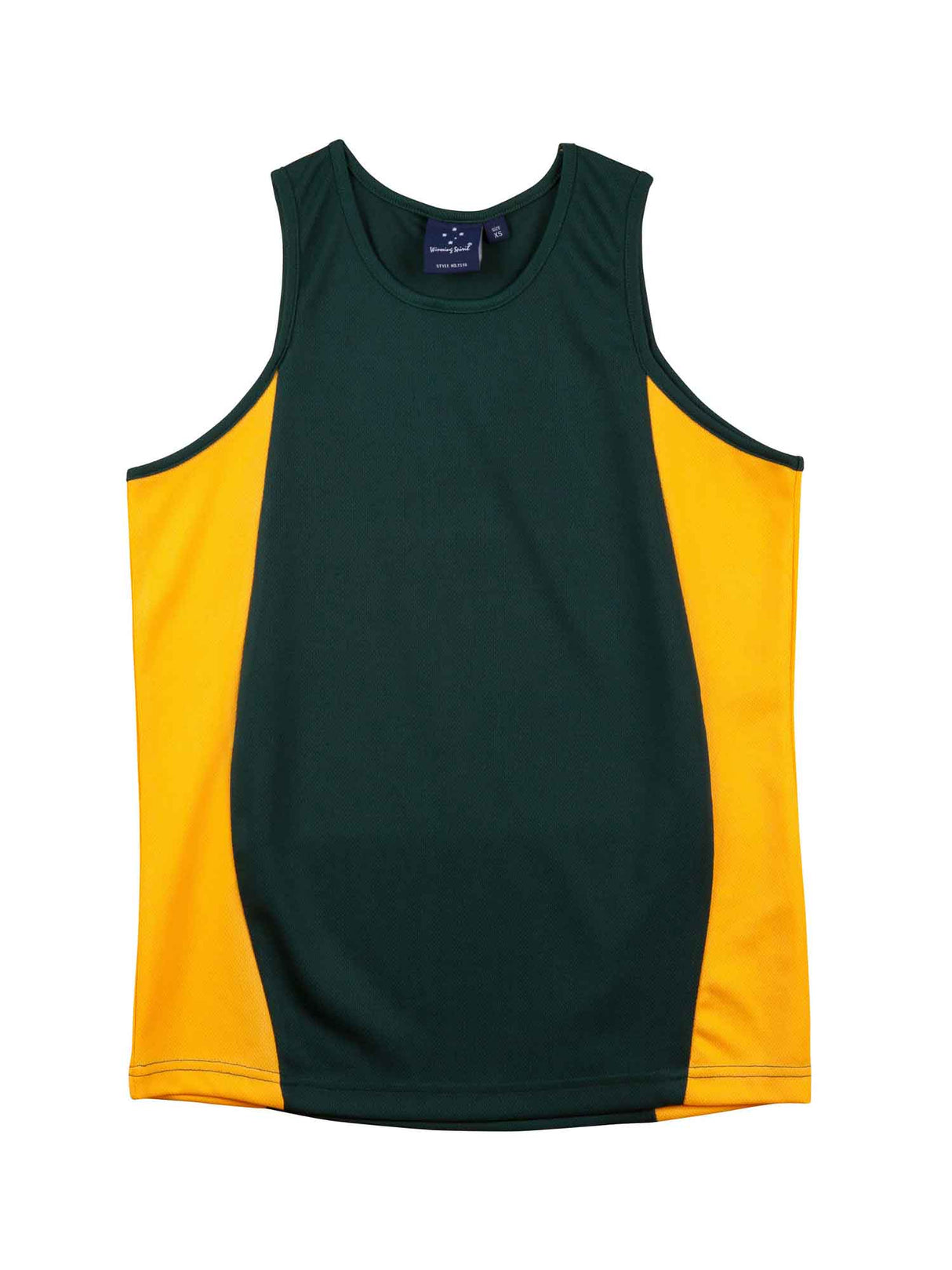 Mens TrueDry Mesh Contrast Singlet
