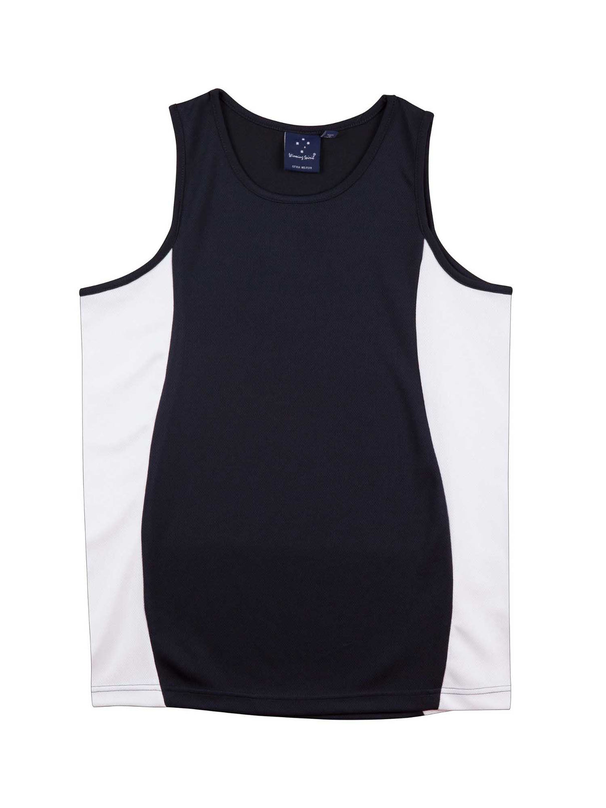 Mens TrueDry Mesh Contrast Singlet