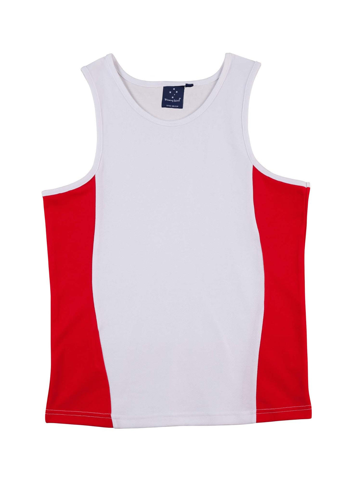 Mens TrueDry Mesh Contrast Singlet