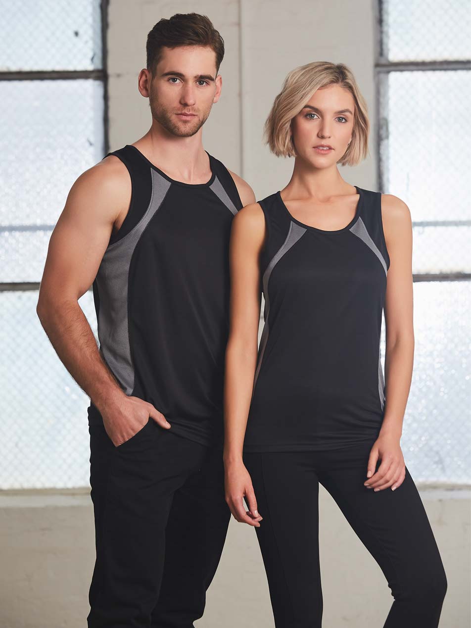 Mens Sprint CoolDry Athletic Singlet