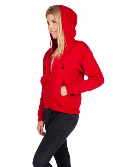Ladies/ Junior Zip Hoodie with Pocket