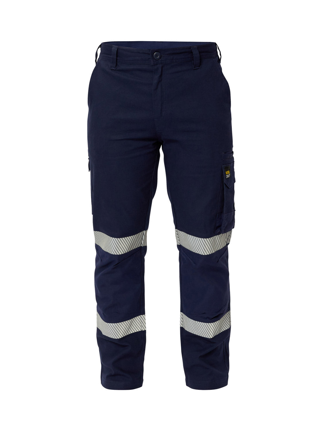 Stretch Cargo Pants with Segmented Tape - Regular