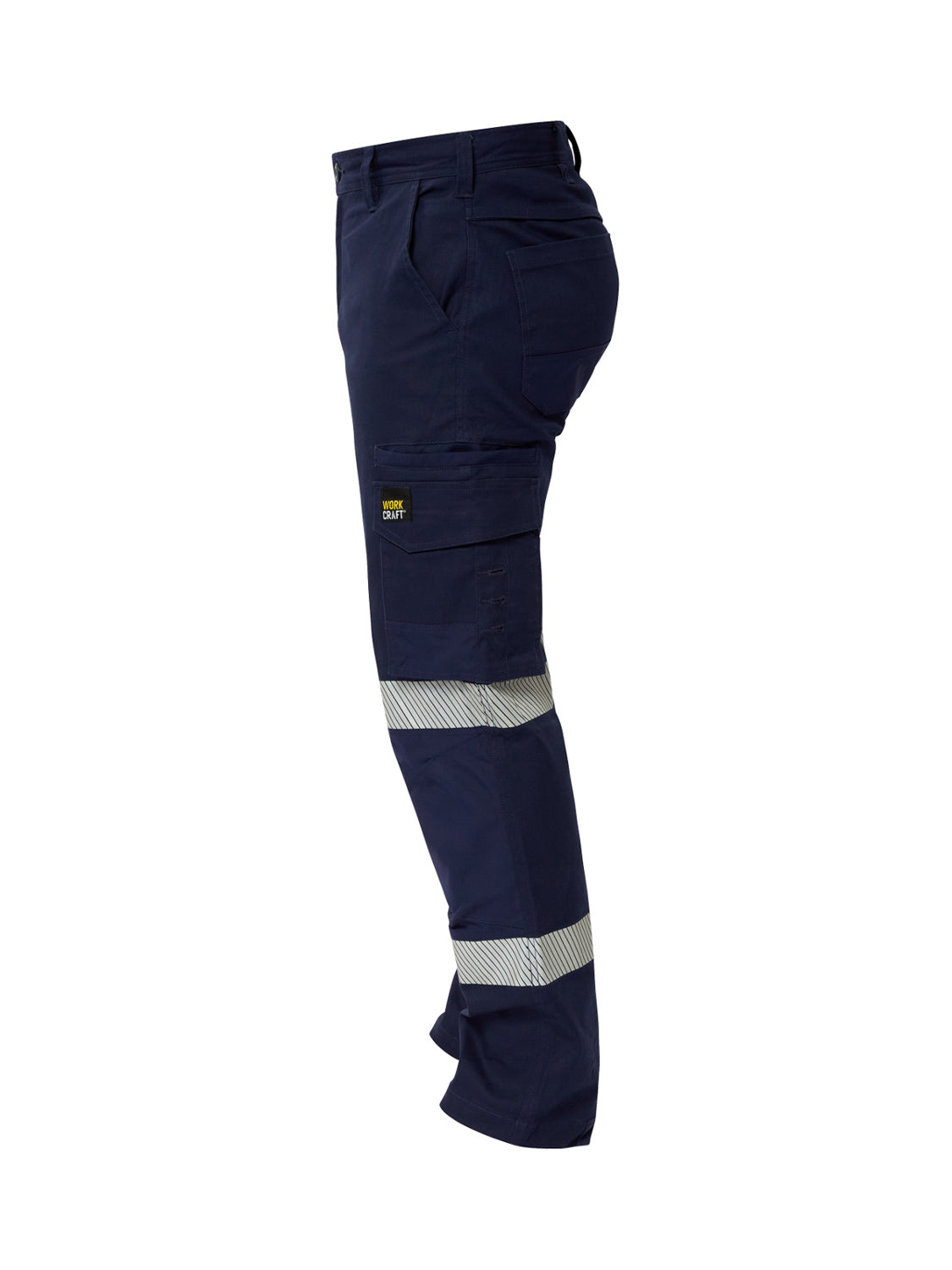 Stretch Cargo Pants with Segmented Tape - Regular