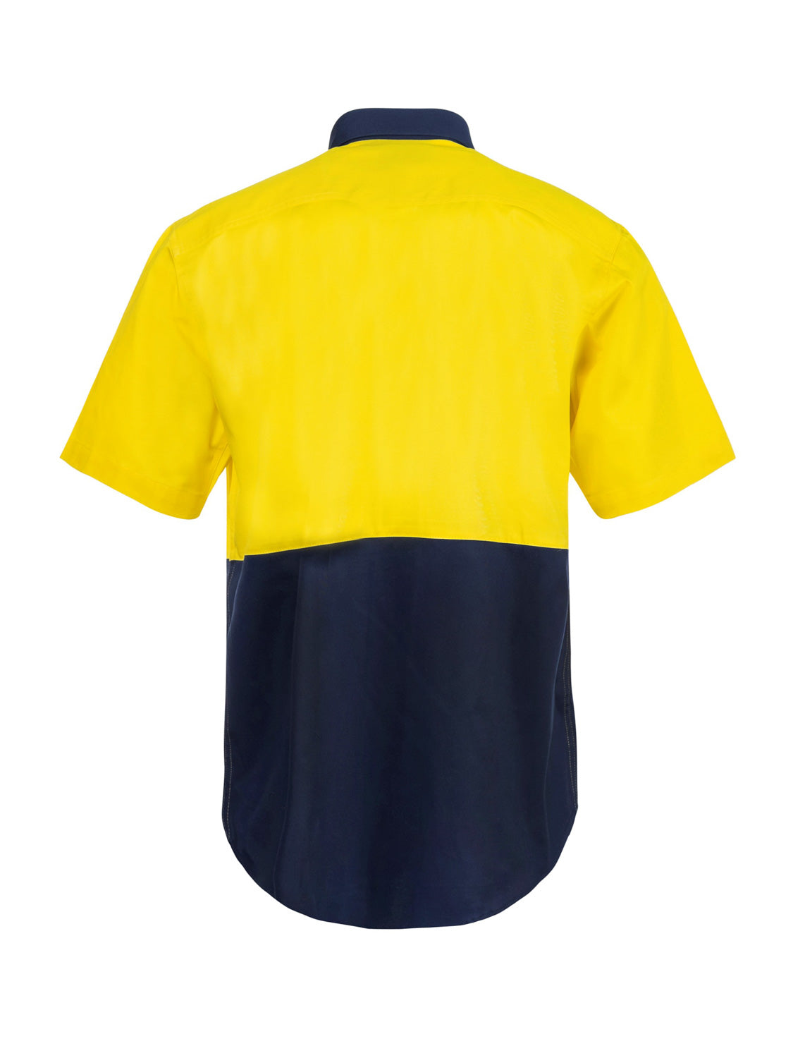 Hi Vis Short Sleeve Cotton Drill Shirt