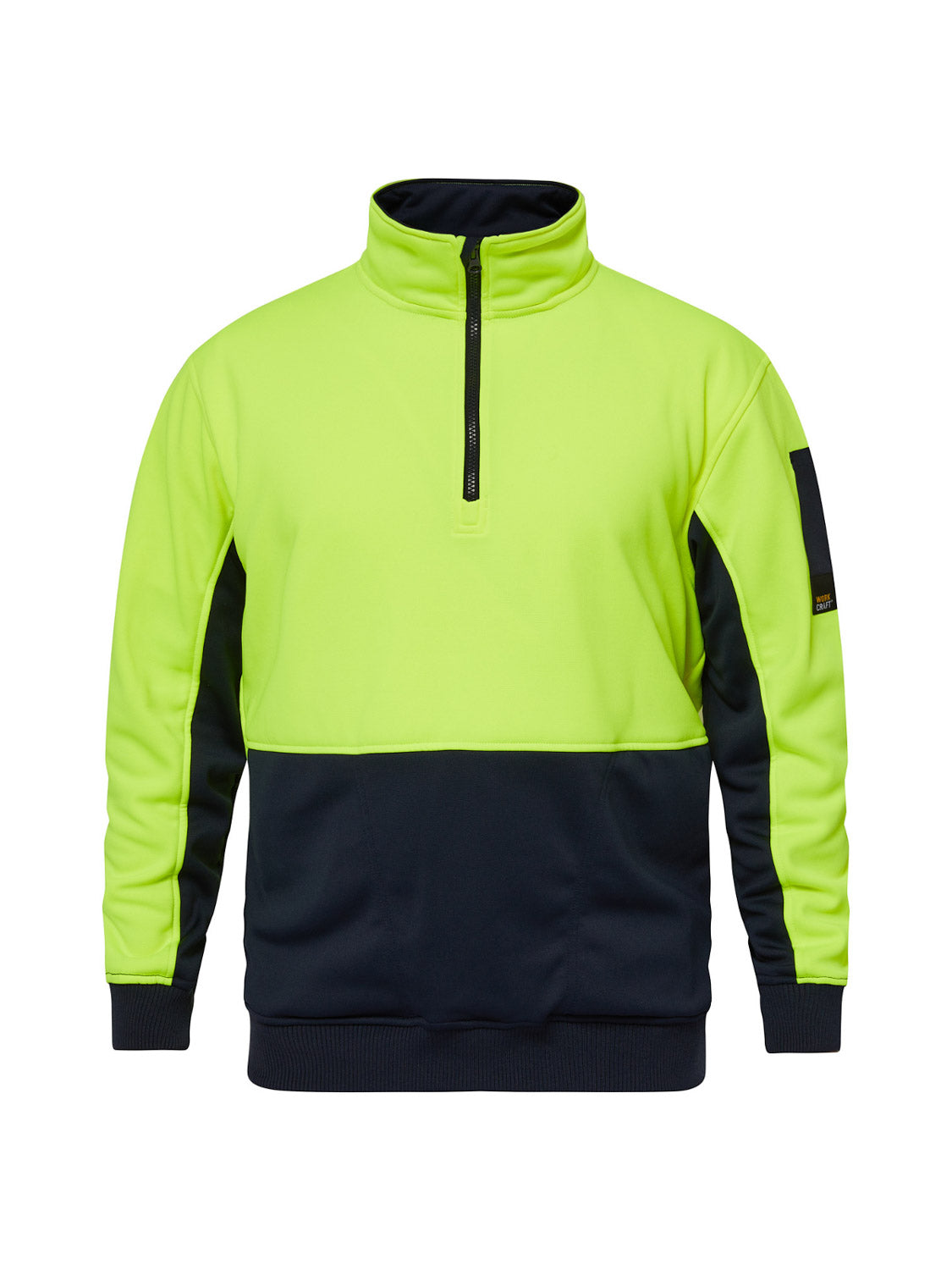Hi Vis Half Zip Pullover