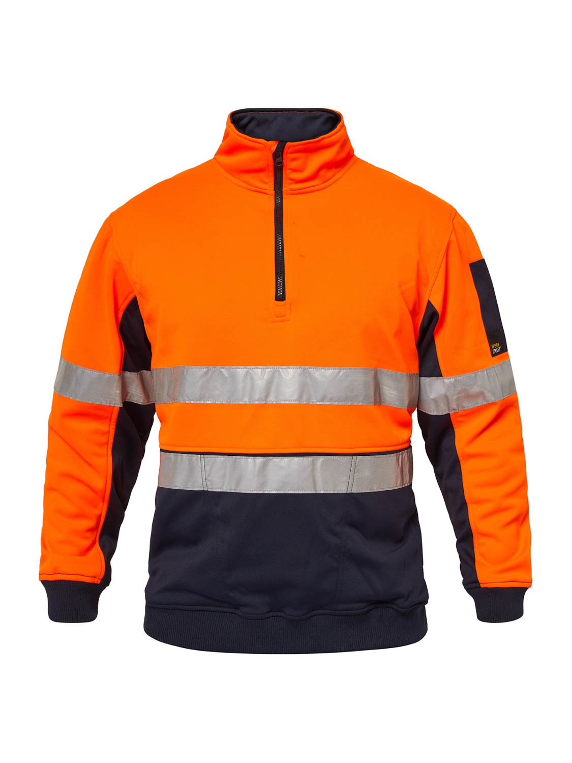 Hi Vis Half Zip Reflective Pullover