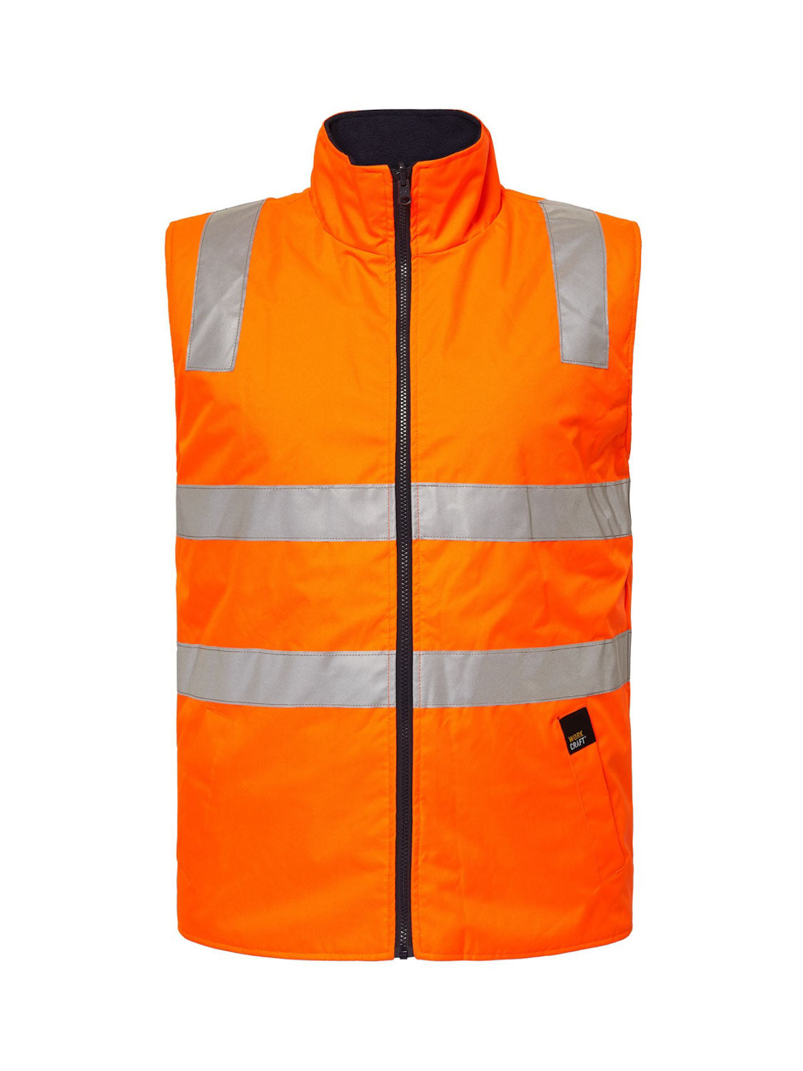 Hi Vis Reversible Fleece Reflective Vest